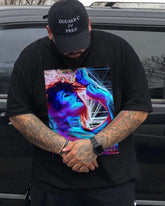 Plus size short sleeve trendy casual round neck T-shirt